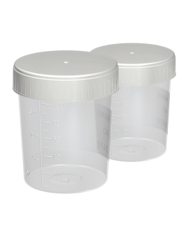 Polipropilen İdrar Numune Kabı - Non Steril 100 ML