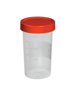 Polipropilen Numune Kabı / Steril / 200 ML Fıratmed (8870000077)