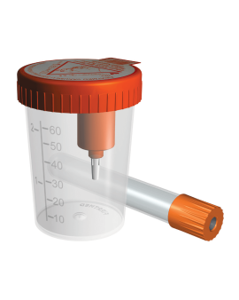 Entegre Sistem 60 ML Vakumlu Numune Kabı / İdrar Tüpü Uyumlu 4 (Fıratmed 8870000217)