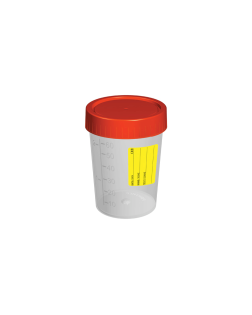 Polipropilen İdrar Numune Kabı, Steril, 60 ML Fıratmed (8870000102)