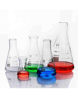 Erlen Cam 1000 ml Dereceli Geniş Boyunlu Erlen Cam 1000 ml Dereceli Geniş Boyunlu