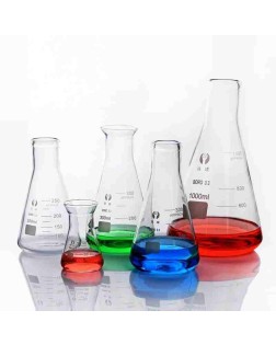 Erlen Cam 100 ml Dereceli Geniş Boyunlu