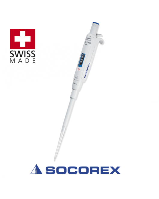 SOCOREX Acura® manual 825 2-20 µL Ayarlanabilir Micro Otomatik Pipet