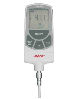 Ebro TFH 620 Higrometre | Ortam Nemi için Kablolu Problu Ebro TFH 620 Higrometre | Ortam Nemi için Kablolu Problu