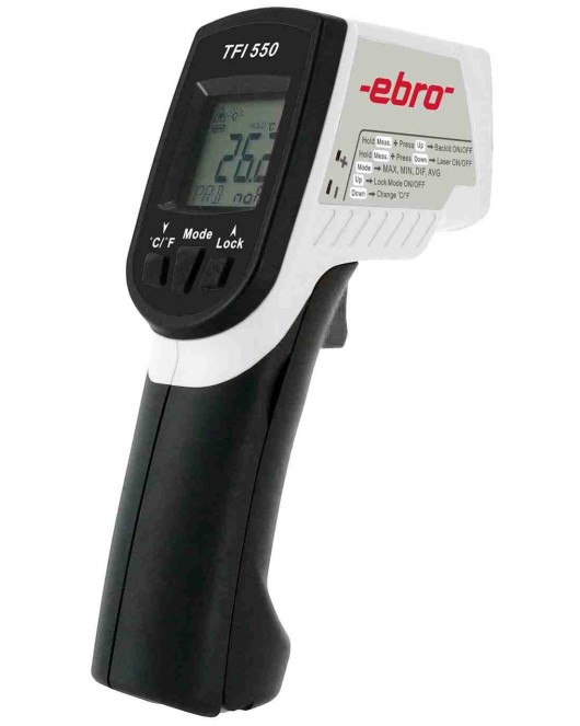 Ebro TFI 550 Infrared Çift Lazerli Kızılötesi Termometre