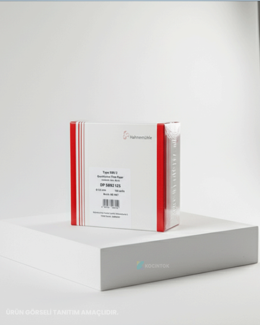 Hahnemühle Beyaz Renk 125 MM 589/2 Filtre Kağıdı 85 G/GM