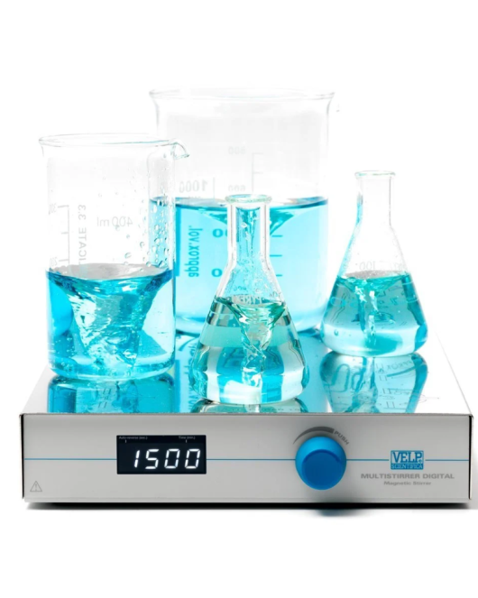 Velp MULTISTIRRER 15 Bölmeli Dijital Manyetik Karıştırıcı | 80-1500 rpm | 15 x 250 mL
