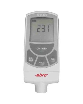 Ebro TFX 420 Saplama Tip Termometre -50... +400 °C Sensörsüz Ebro TFX 420 Saplama Tip Termometre -50... +400 °C Sensörsüz