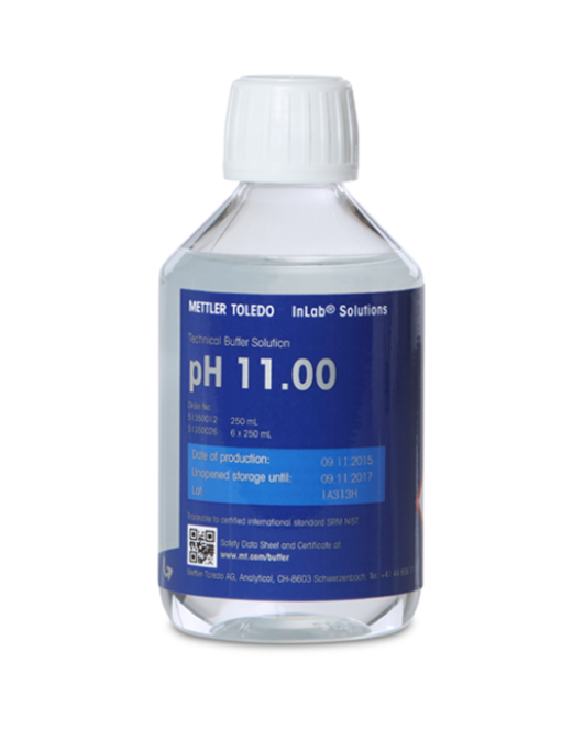 Mettler Toledo pH 11.00 Kalibrasyon Solüsyonu 250 mL – Doğru ve Güvenilir Ölçüm