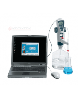 Brand Titrette® Dijital Büret 10 ml Rs 232 Çıkışlı