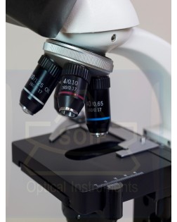 SOIF B203 Binoküler Laboratuvar Öğrenci Mikroskobu -Achromat LED
