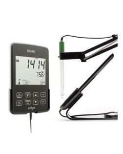 HANNA HI2040-02 edge® Çok Parametreli DO ÖLÇER-Oksijen Elektrodu ile birlikte