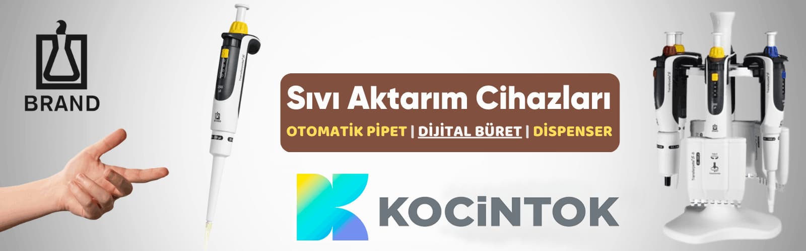 Brand Sıvı aktarım cihazları