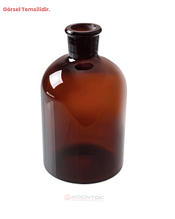 Amber Renkli Şişe Rodajlı (Otomatik Pipet Depolu) 2000 ML