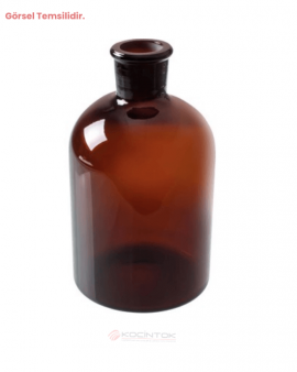 Amber Renkli Şişe Rodajlı (Otomatik Pipet Depolu) 1000 ML