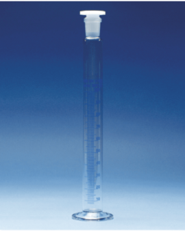 Çalkalama Mezürü, Uzun Form 25 ML, PLastik Kapaklı, Cam Tabanlı Çalkalama Mezürü, Uzun Form 25 ML, PLastik Kapaklı, Cam Tabanlı