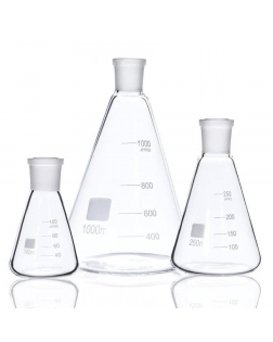 Erlenmayer 500 ML - Dar Boyunlu, Norm Şilifli (Rodajlı)