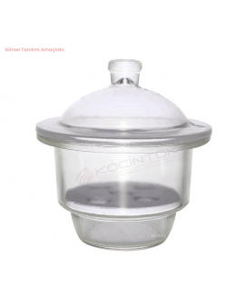 Vakumsuz Desikatör Çap : 210 mm Cam Malzeme Vakumsuz Desikatör Çap : 210 mm Cam Malzeme