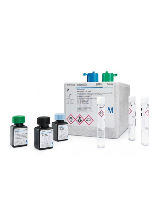 Merck 114563 Nitrate Cell Test Method photometric DMP 0.5 - 25.0 mg/l NO₃-N 2.2 - 110.7 mg/l NO₃⁻ Spectroquant 25 Test