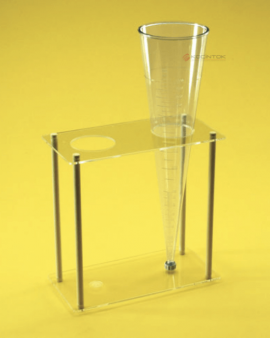 SAN İmhoff Hunisi, 1000 ml, Taksimatlı LP L291150