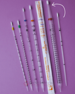 Serolojik Pipet, Plastik, Tek Kullanımlık, Pyrogen free, 25 ml tek tek poşette LP L162510