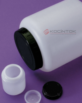 HDPE Kavanoz, Kapaklı, 100 ml HDPE Kavanoz, Kapaklı, 100 ml