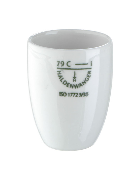 Haldenwanger Porselen Kroze 101/40 - 79/C2  40 ml / 1200 °C