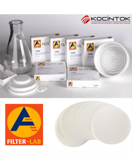 FİLTER-LAB 125 MM Mavi Filtre Kağıdı 1244 FİLTER-LAB 125 MM Mavi Filtre Kağıdı 1244