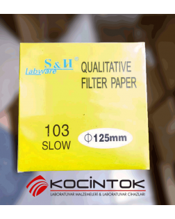 Filtre Kağıdı Siyah Bant 125mm