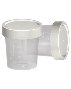 İdrar Numune Kabı 100 ML - Pnömatik Sistem Non-Steril Fıratmed