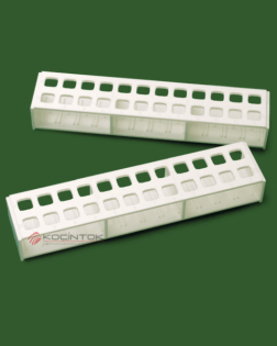 Spektrofotometre Küveti Sporu, ABS, 24 Delikli